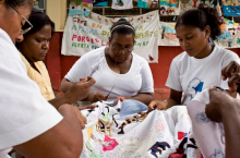 Mujeres tejedoras